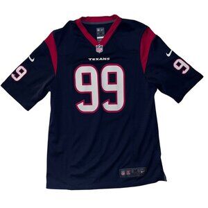 Nike NFL Houston Texans JJ Watt #99 On Field Jersey Navy/Red M
